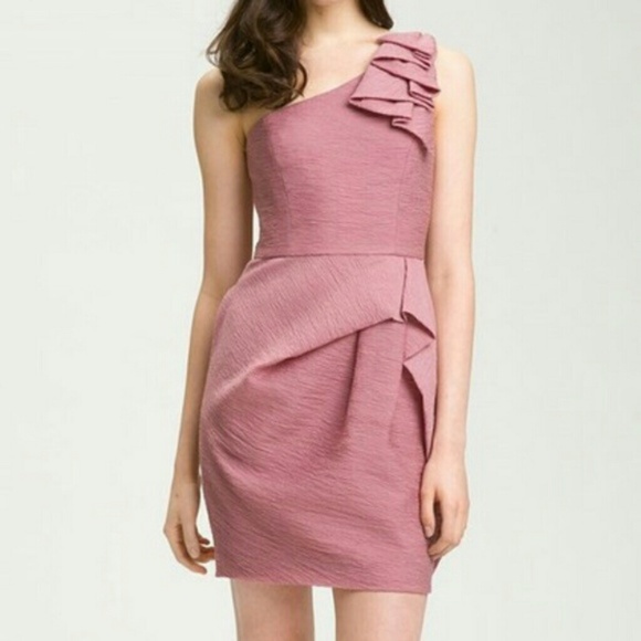 BCBGMaxAzria Dresses & Skirts - BCBGMAXAZARIA AUDREY ONE SHOULDER DRESS